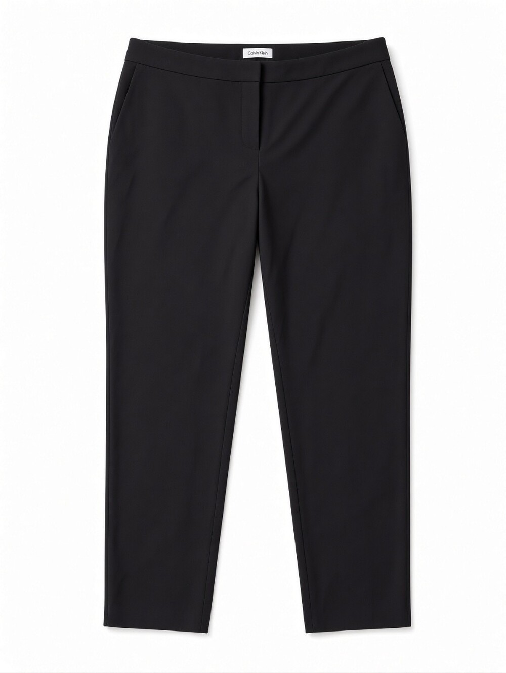 Calvin Klein Womens Black Tailored Dress Pants